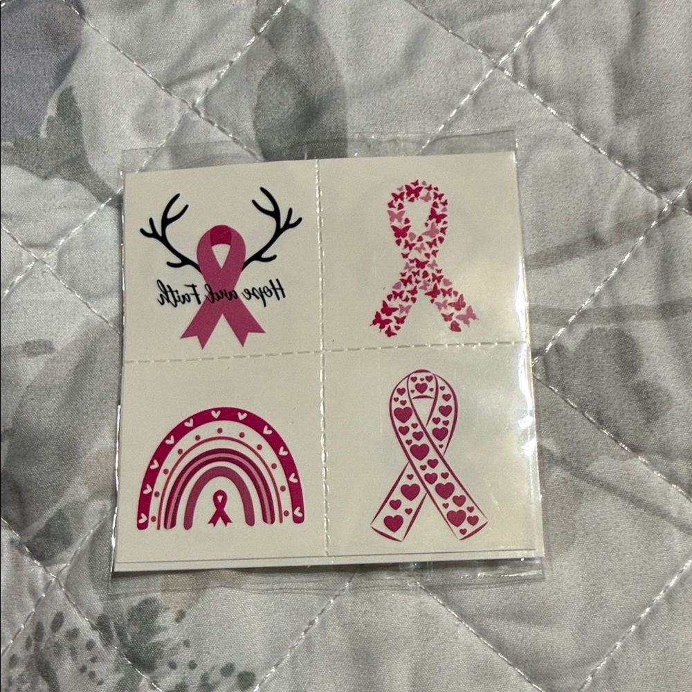 Pink Ribbon Hair Accessories Set - Picture 3 of 5